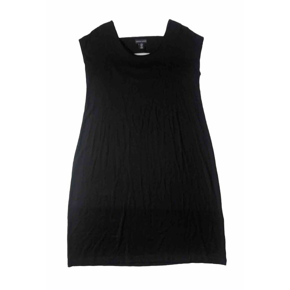 Adrienne Vittadini Black dress sleeveless women’s size Medium Back Cut Out - Picture 14 of 16